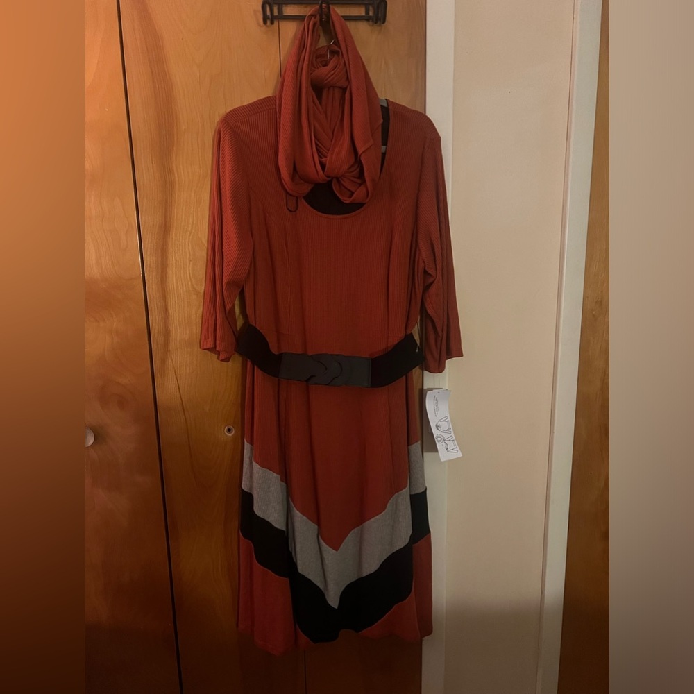 Robbie Bee sweater dress size 2x new with tags